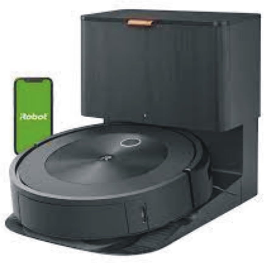 iRobot Roomba j8+ (8550) Wi-Fi Connected Self-Emptying Robot Vacuum (Renewed)