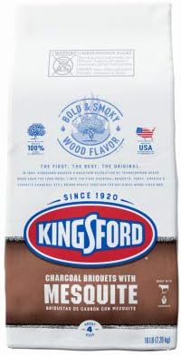 Kingsford 32075 Charcoal with Mesquite, 100% Natural, 16 Lb. - Quantity 48