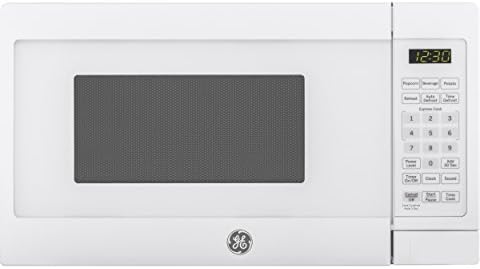 GE Countertop Microwave Oven | 0.7 Cubic Feet Capacity, 700 Watts | Kitchen Essentials for the Countertop or Dorm Room | White