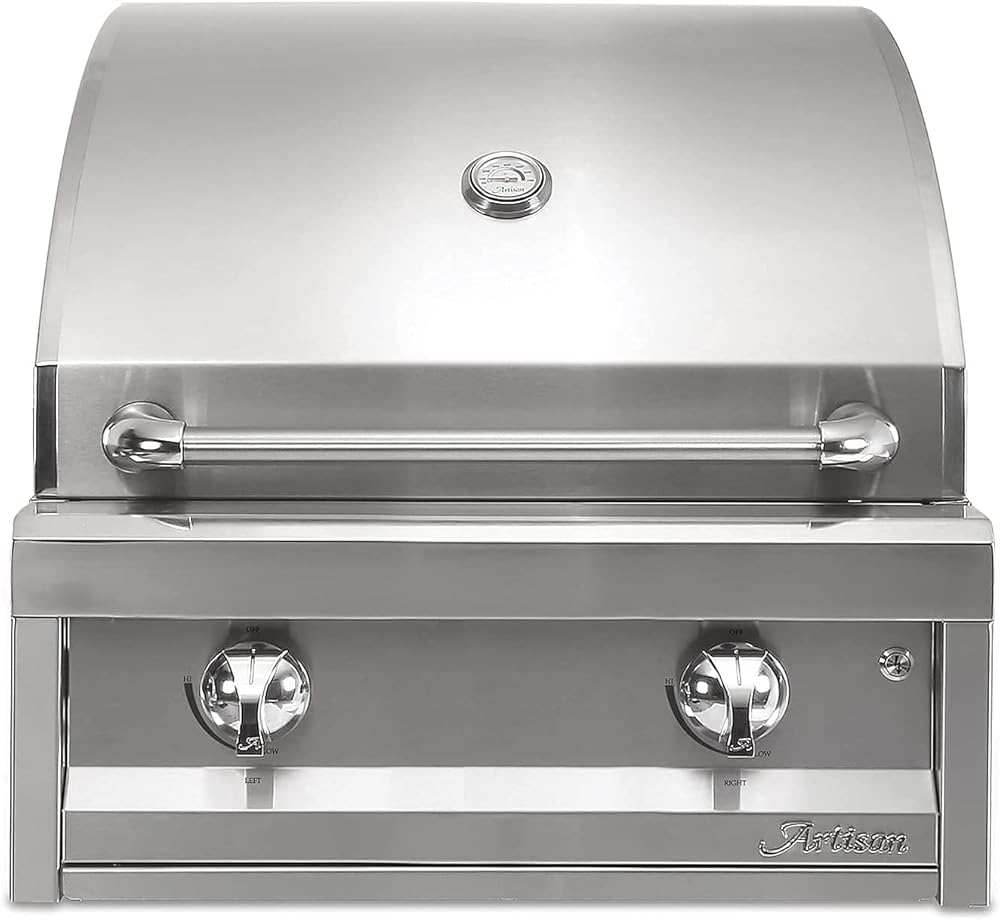 Artisan American Eagle 26-Inch 2-Burner Built-In Propane Gas Grill - AAEP-26-LP