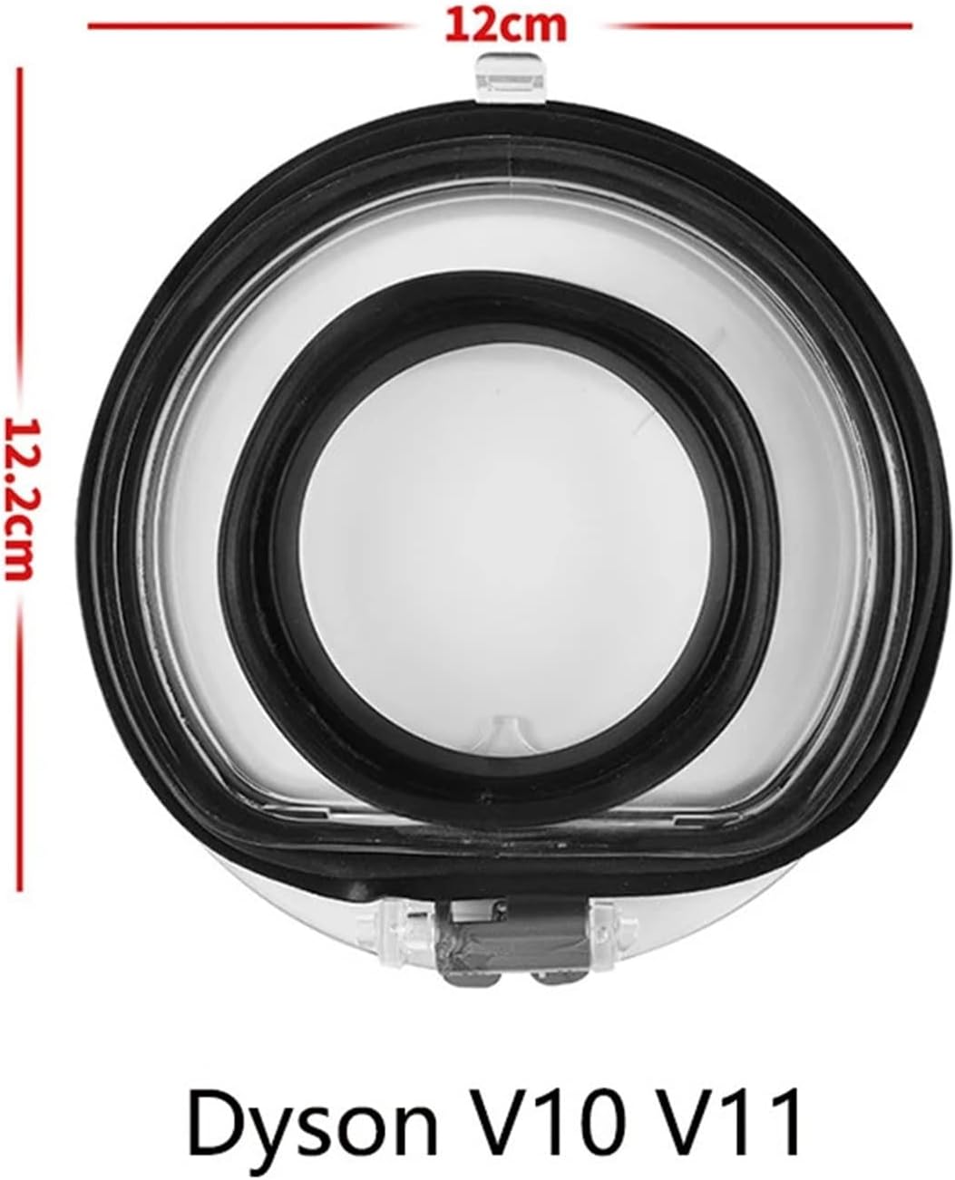 Compatible For V10 V11 V12 V14 V15 V22 Vacuum Cleaners Dust Bin With Base Lid And Sealing Ring(V11 V15)