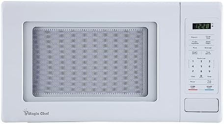 Magic Chef MC99MW 0.9-Cu. Ft. 900-Watt Digital Touch Countertop Microwave (White)