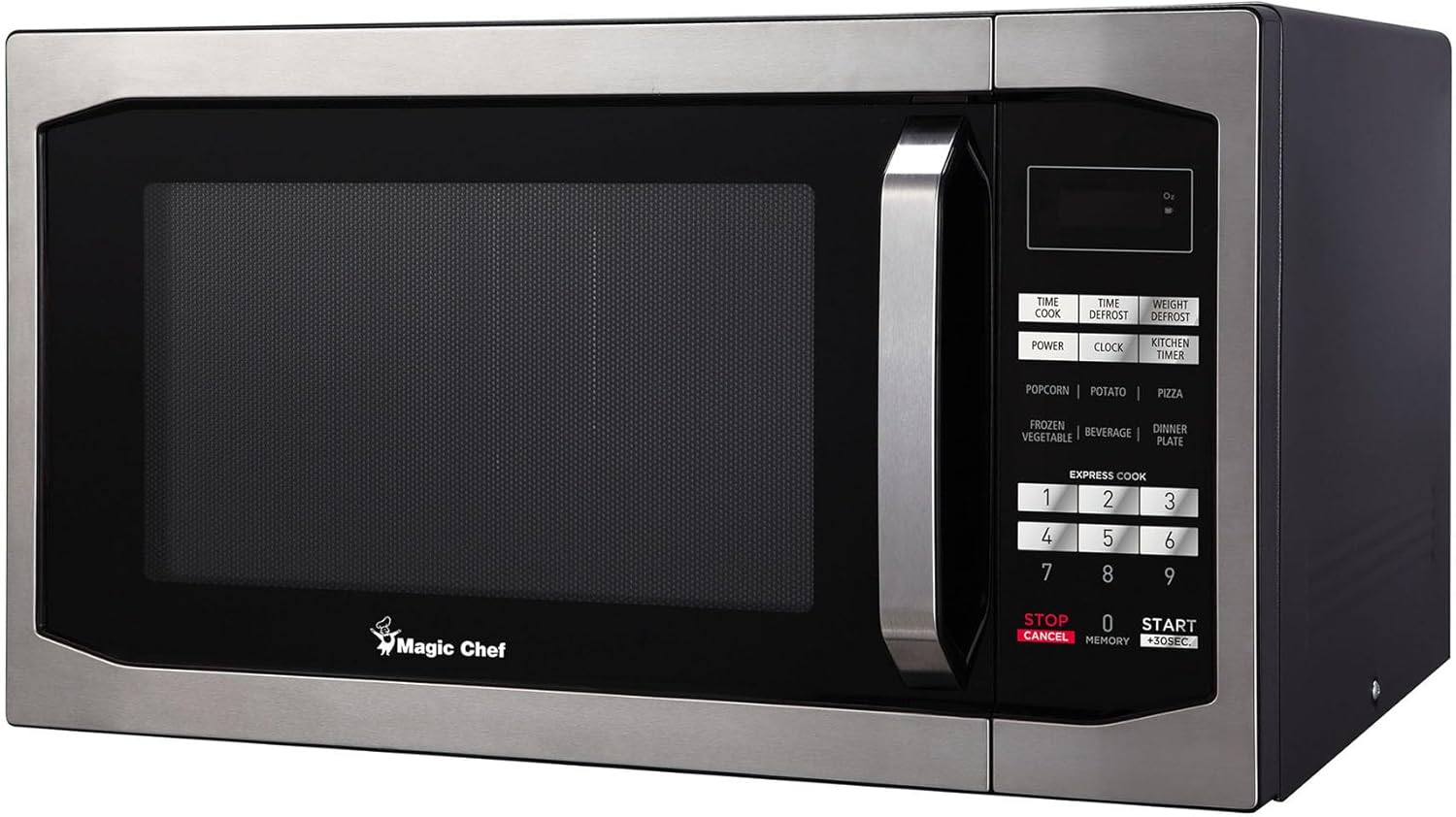 1.6 cu. ft. Countertop Microwave with Stainless Door