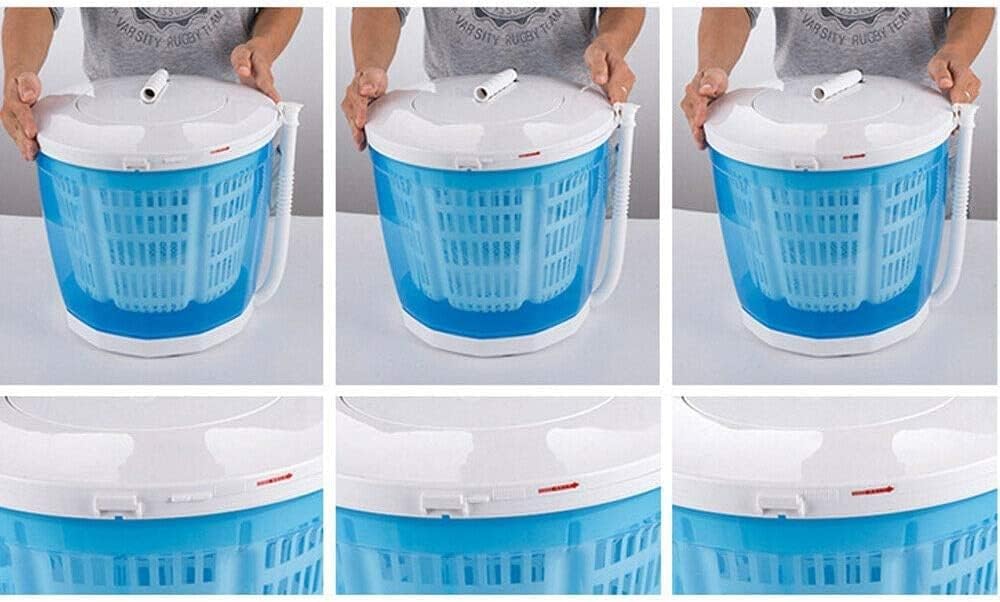 KHOMO GEAR - Mini Portable Washing Machine - Washer and Dryer - Manual Non Electric