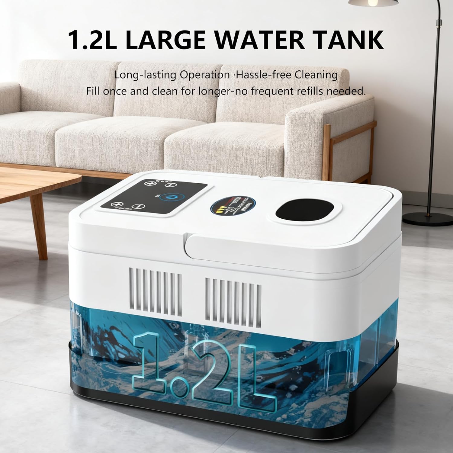 12-in-1 Steam Mop, Steam Cleaners with 21 Attachments, Detachable Handheld Steamer, 1200ML Tank & 15s Fast Heat-Up, Steam Mops for Floor Cleaning, Multipurpose Steamer for Home,Tile&Grout&Wall&Car