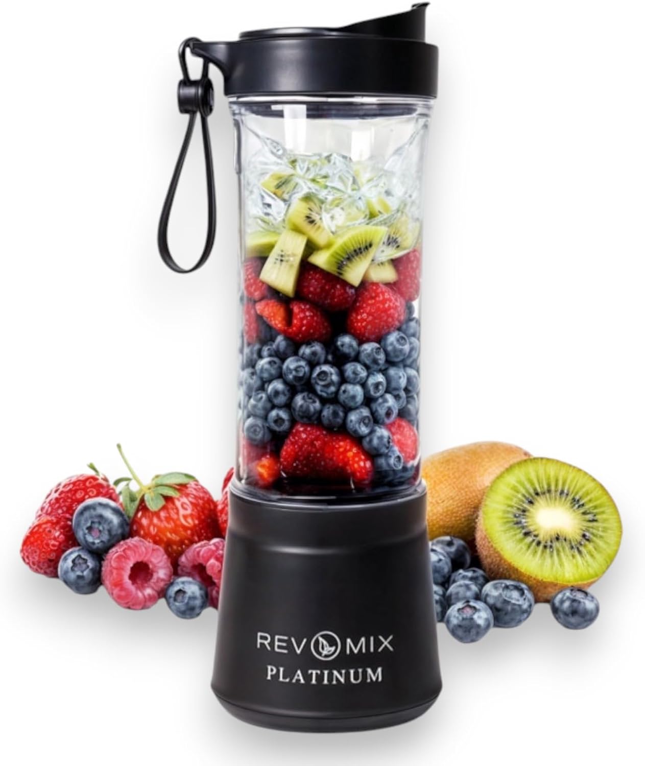 The Lakeside Collection Revmix Platinum Portable Blenders - Black
