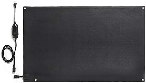 HeatTrak Heated Snow Melting Mats for Entrances - Heated Outdoor Mats - Electric Snow Melting Mats for Winter Snow Removal - Trusted Snow and Ice Melt Products - No-Slip Heated Door Mats (30” x 48