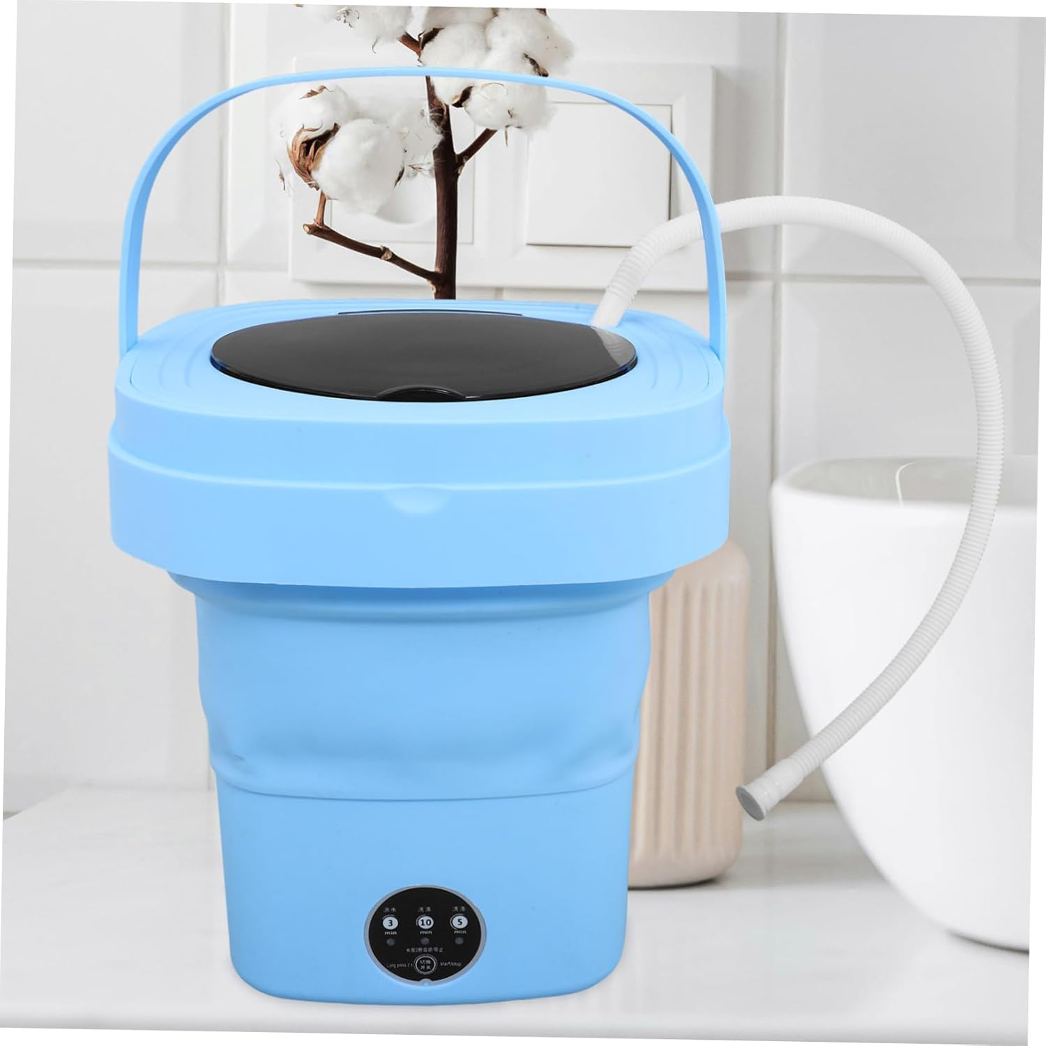 DOITOOL Mini Washing Machine Dryer Portable Washer Dryer for Rv Apartment Camping Home Plug