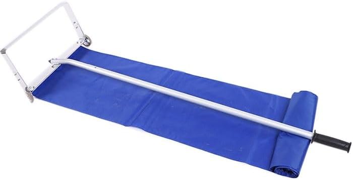 Telescoping Snow Rake for Roof Removal, Aluminum Pole Sections, Slide Tarp Roof Snow Rake, Winter Tool for Heavy Snow Cleanup