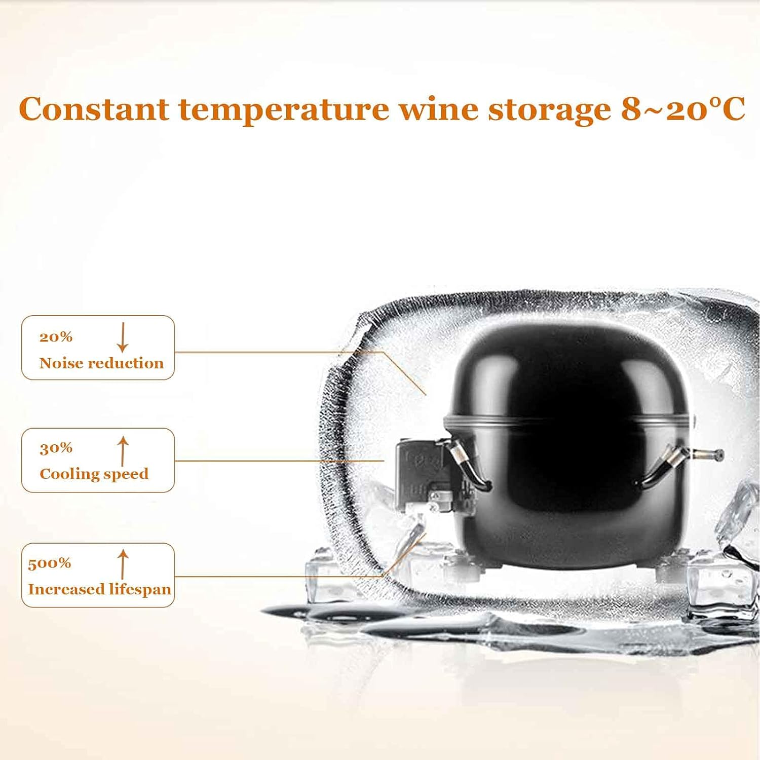 Beverage Refrigerator and Cooler Mini Glass Door Fridges Soda Beer Or Wine Small Drink Dispenser Machine with Touch Control LED Light for Home Office Or Bar (Capacity: 24 Bottles) (Obsidian Black)