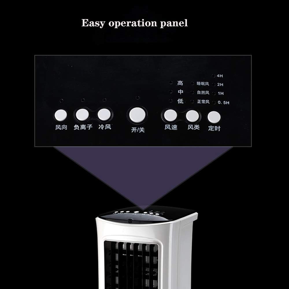 Cooling Fans Evaporative Air Cooler Fan Humidifier with Remote Control 2 Functions Heating and Cooling for Indoor Home Office 3 Speed Setting