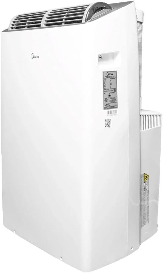 Midea 12,000 BTU DUO Portable Air Conditioner with MShield MAP14AS1TWT-C (Renewed)
