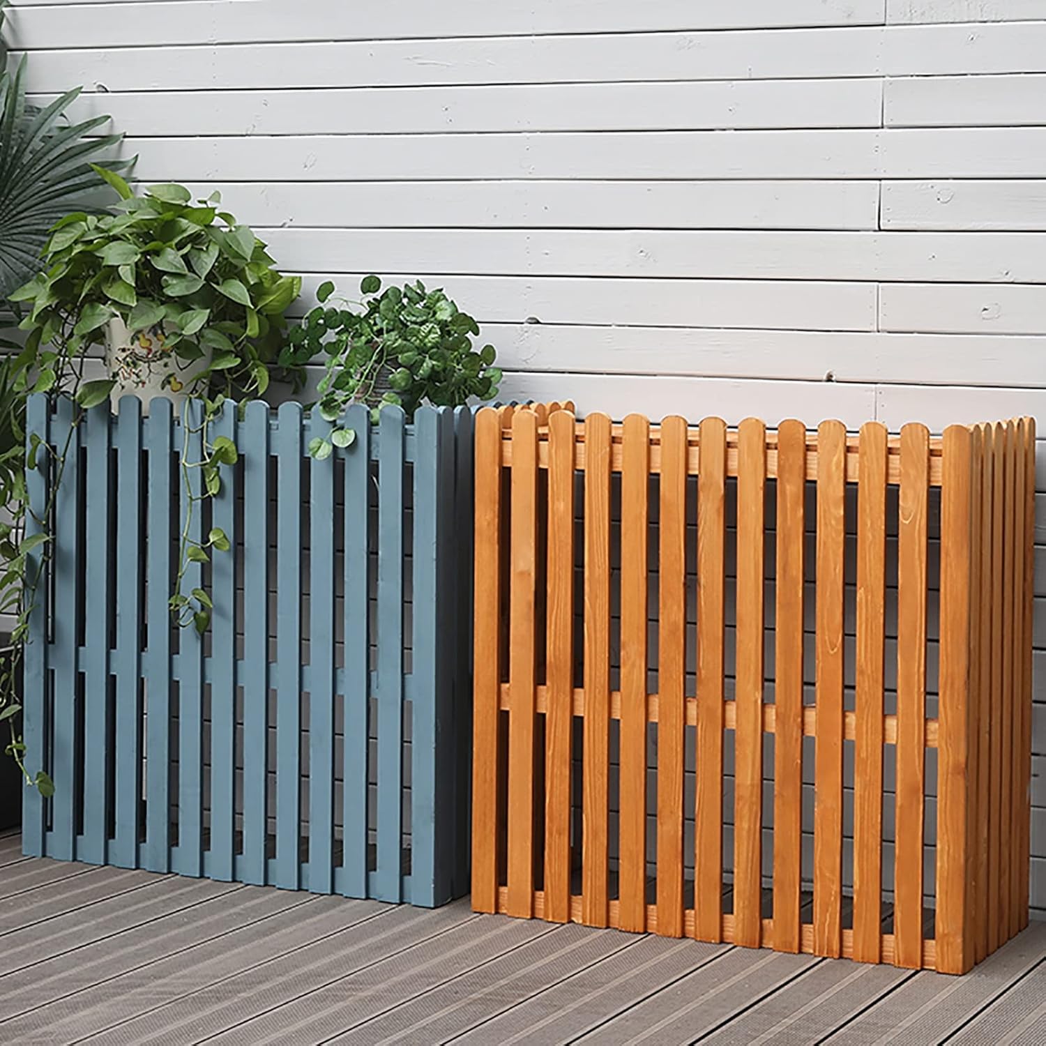 Cover for Outdoor Air Conditioning Cover Privacy Fence,Protective Grilles for Air Conditioners and Heat Pumps,All-Weather Central Air Conditioner Protection Cover,Air Conditioner Fence Screen