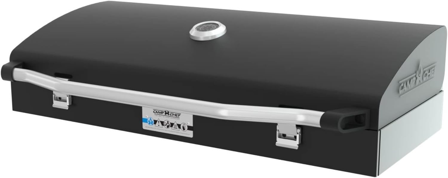 Camp Chef Deluxe Barbecue Box Hinged Lid for 2 Burners