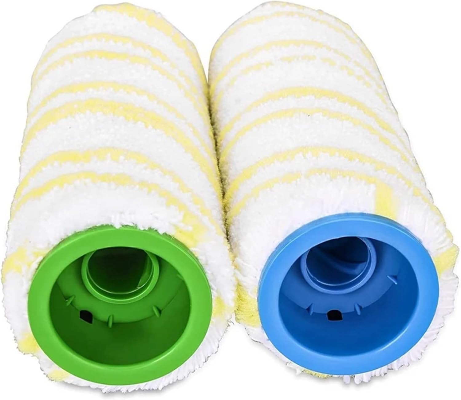 Compatible for Karcher FC7 FC5 FC3 Microfiber Rollers for 2.055-006.0 for Cleaning Hard Floors Smart Home Replacement Rollers(L Orange)