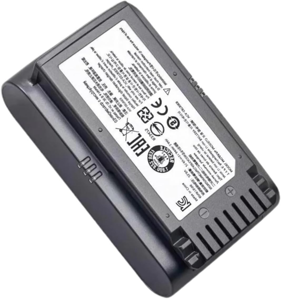 21.6V5.0Ah Li-ion Battery,Compatible for Samsung，Vacuum Cleaner Jet90/Jet 75 Pet/Jet 75 Cordless Stick Vacuum VCA-SBT90/XAA SBTA60 Battery(5000mAh)