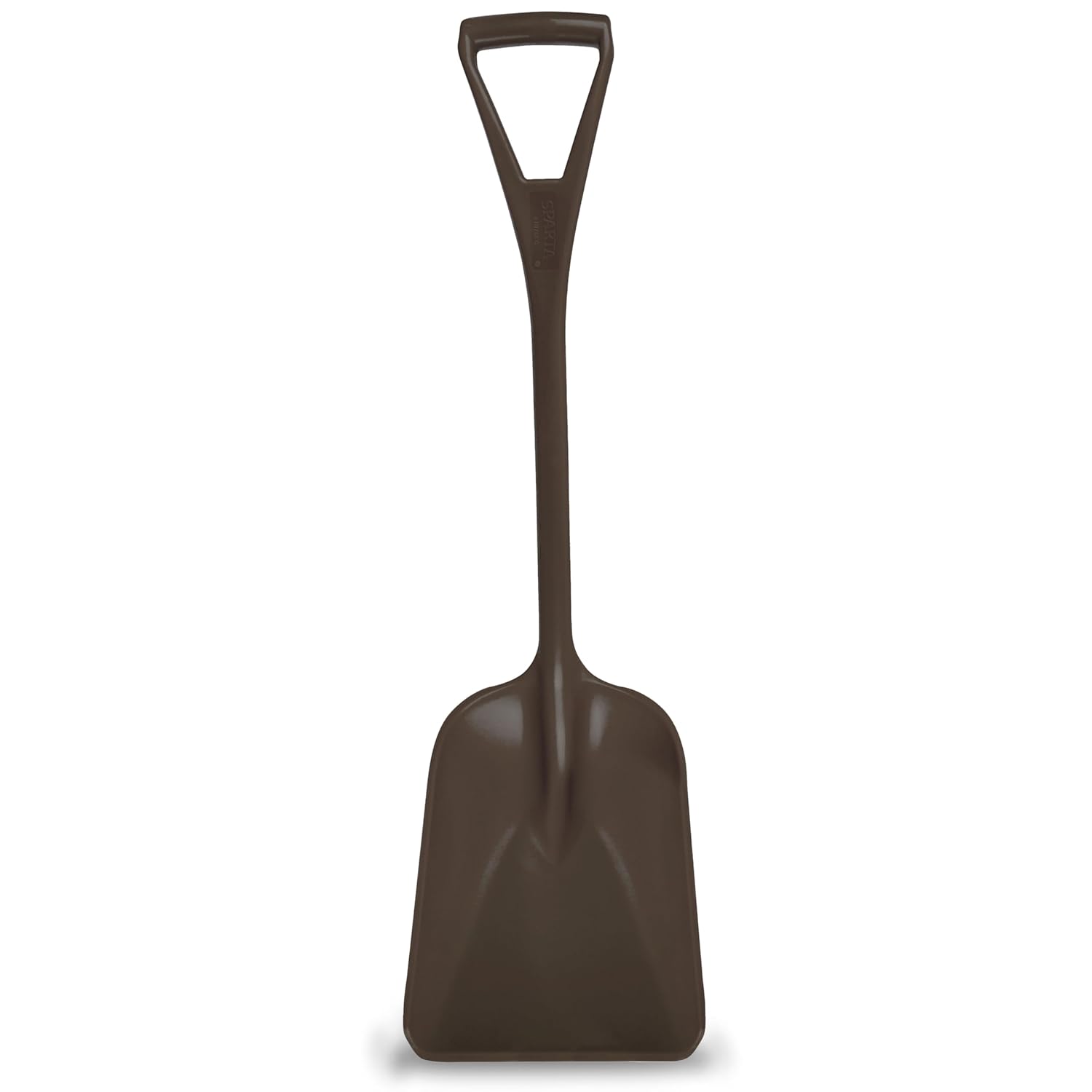 SPARTA 41076EC01 Plastic Sanitary Shovel, Food Safe Plastic Shovel For Commerical Kitchens, 11 Inches, Brown, (Pack of 3)