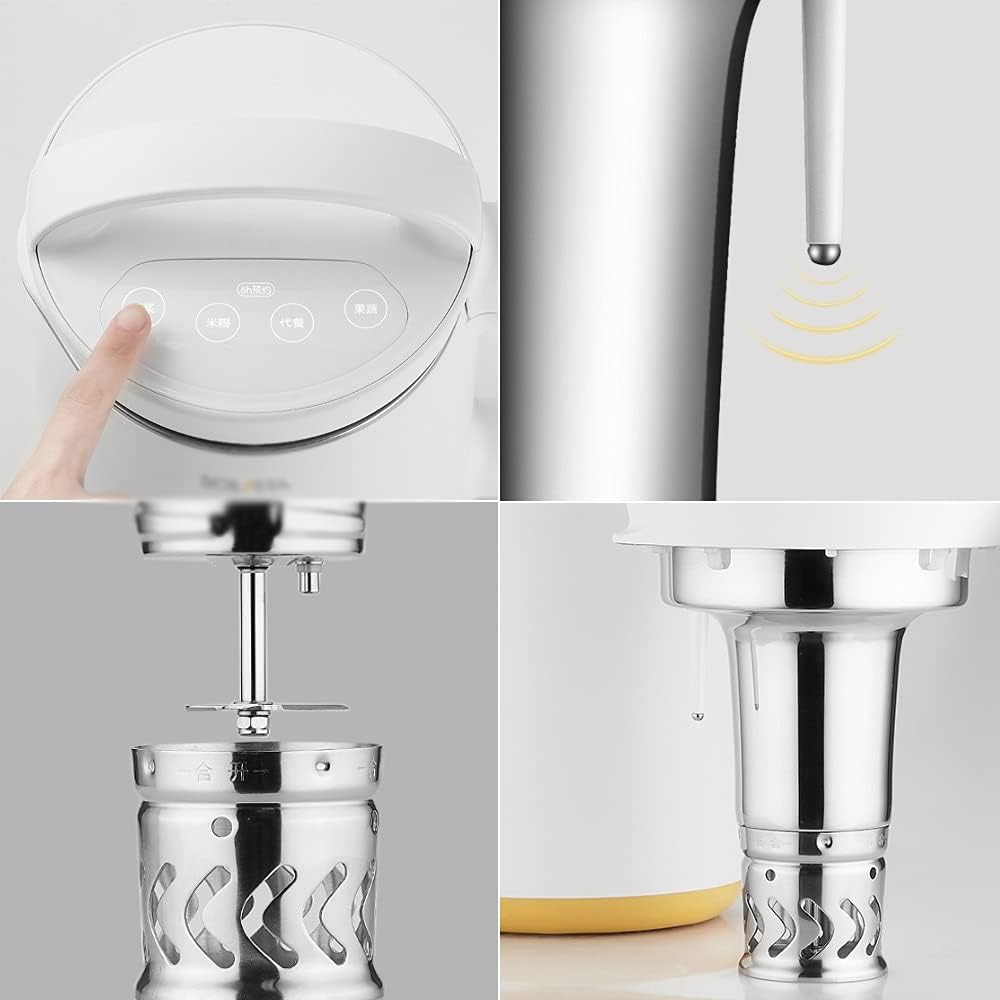 Soybean Milk Maker Automatic Hot Soy Milk Maker Stainless Steel soya bean machine Juice