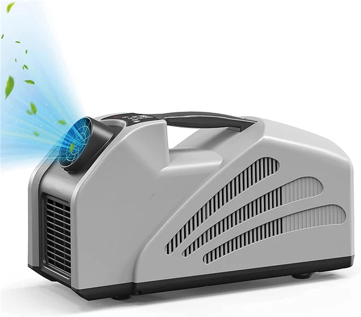 2350BTU Tent Air Conditioner, 250W Low Power Consumption Portable Air Conditioner, 3 Wind Speeds, for Tent, RV, Outdoor Event, Compact