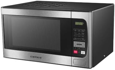 RV Built-In Microwave Oven | Stainless Steel Finish | 900W | 10 Power Levels | Easy-Clean Interior | LED Display | RV-950S