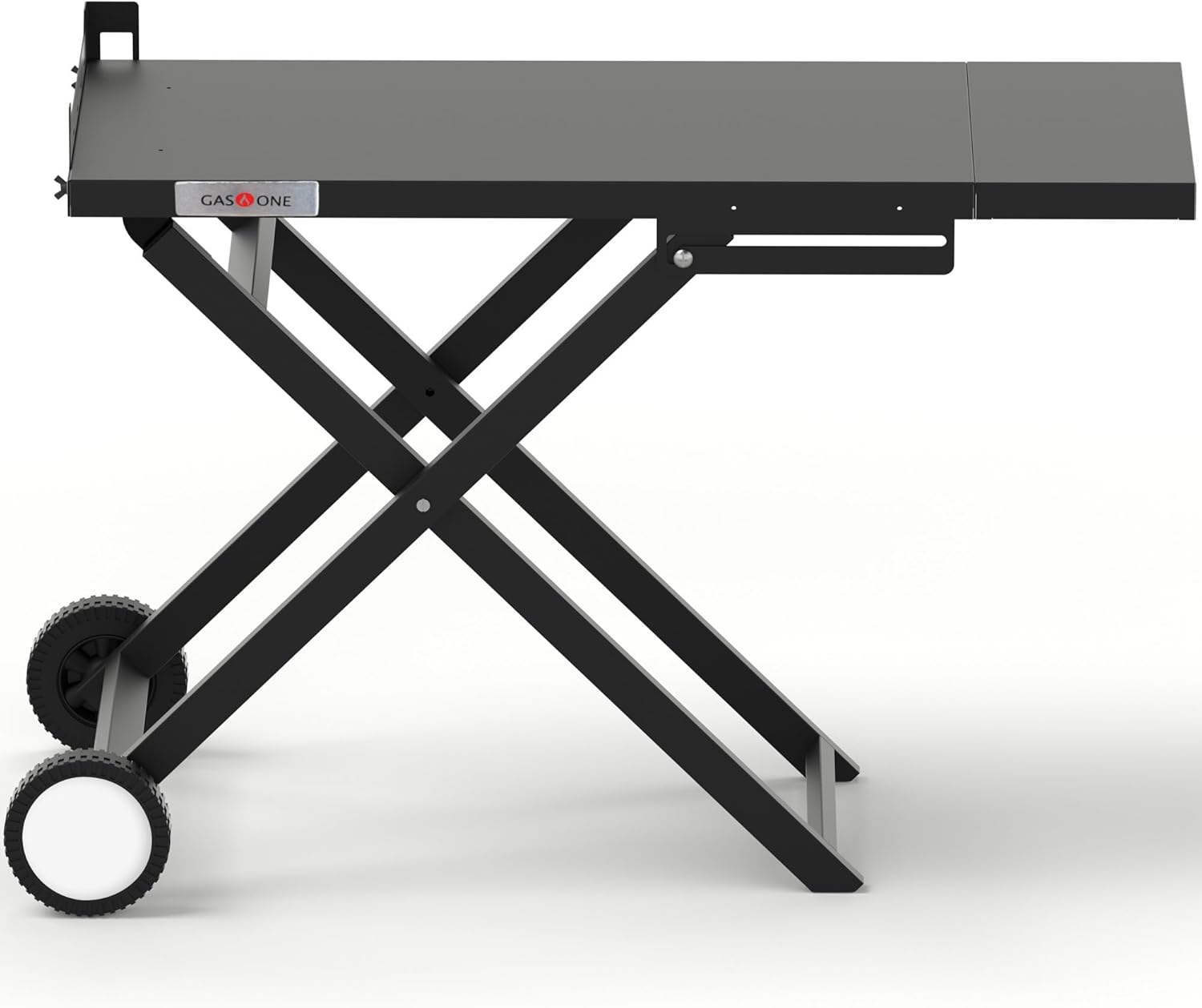 GasOne T-100F Foldable Cart for Grill –BBQ Grill Collapsible Cart with Wheels – Practical and Durable Portable Gas Grill Outdoor Table – Easy Assembly