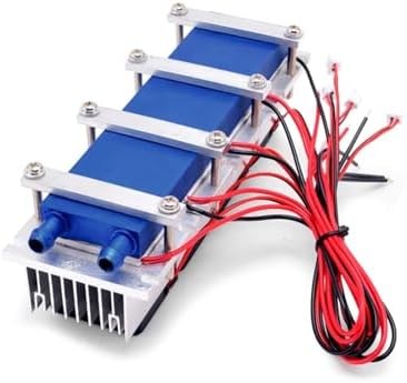 Thermoelectric Refrigeration Cooler 12VDC 30A/15A Semiconductor Cooling System for Air Conditioning Fan Lucky(288W)