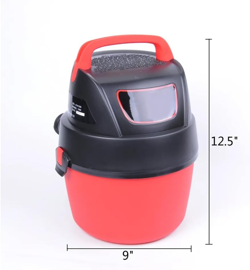 Red Car Vehicle Wet Dry Vacuum Cleaner High Per for mance Motor Mini Portable