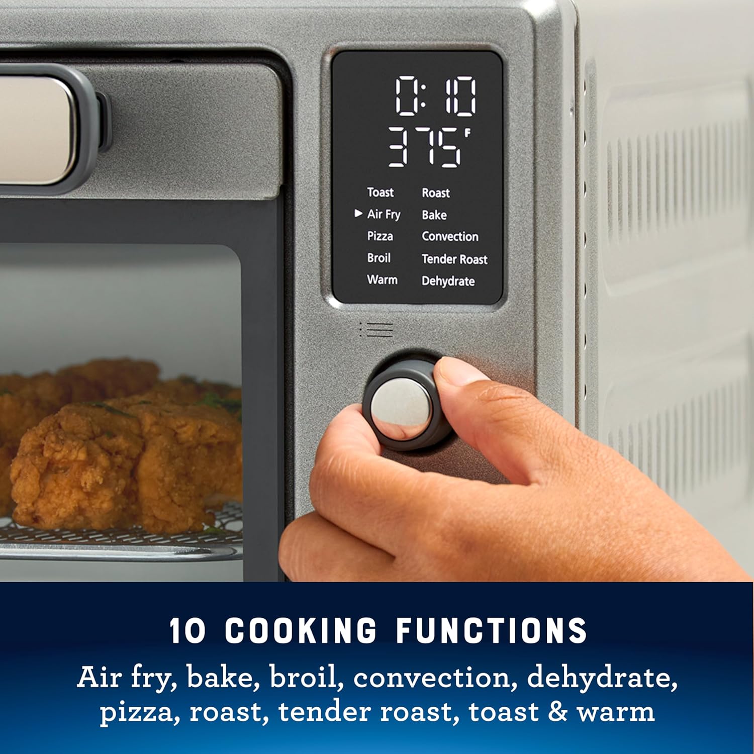 Oster 10 Function Air Fryer Oven Toaster Oven Countertop