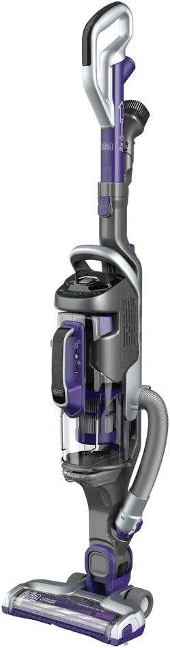 BLACK+DECKER HCUA525JP Cordless 2-in-1 Stick Vacuum, Powerseries Pro 20V Pet Vacuum, Purple