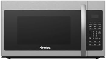 Kenmore KMOMJB17S2B-10 Over-The-Range Microwave, Energy Saving/ECO Mode, 30-second Express Cooking, 9 Auto-cook Programs, 1000W/120Volts, 1.7 Cu.Ft, Stainless Steel