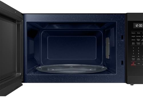 SAMSUNG 1.9 cu. ft. Countertop Microwave with Sensor Cooking, Matte Black Stainless Steel, MS19DG8500MTAA