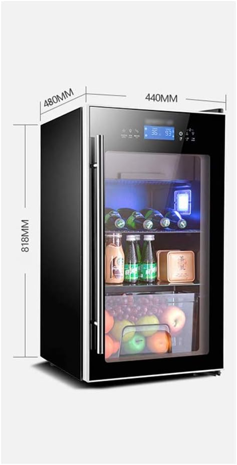 Built-in Wine Cooler with Dual Cooling Zones, Free-Standing Beverage Refrigerator with Glass Door, Beverage Refrigerator for Home Bar or Office