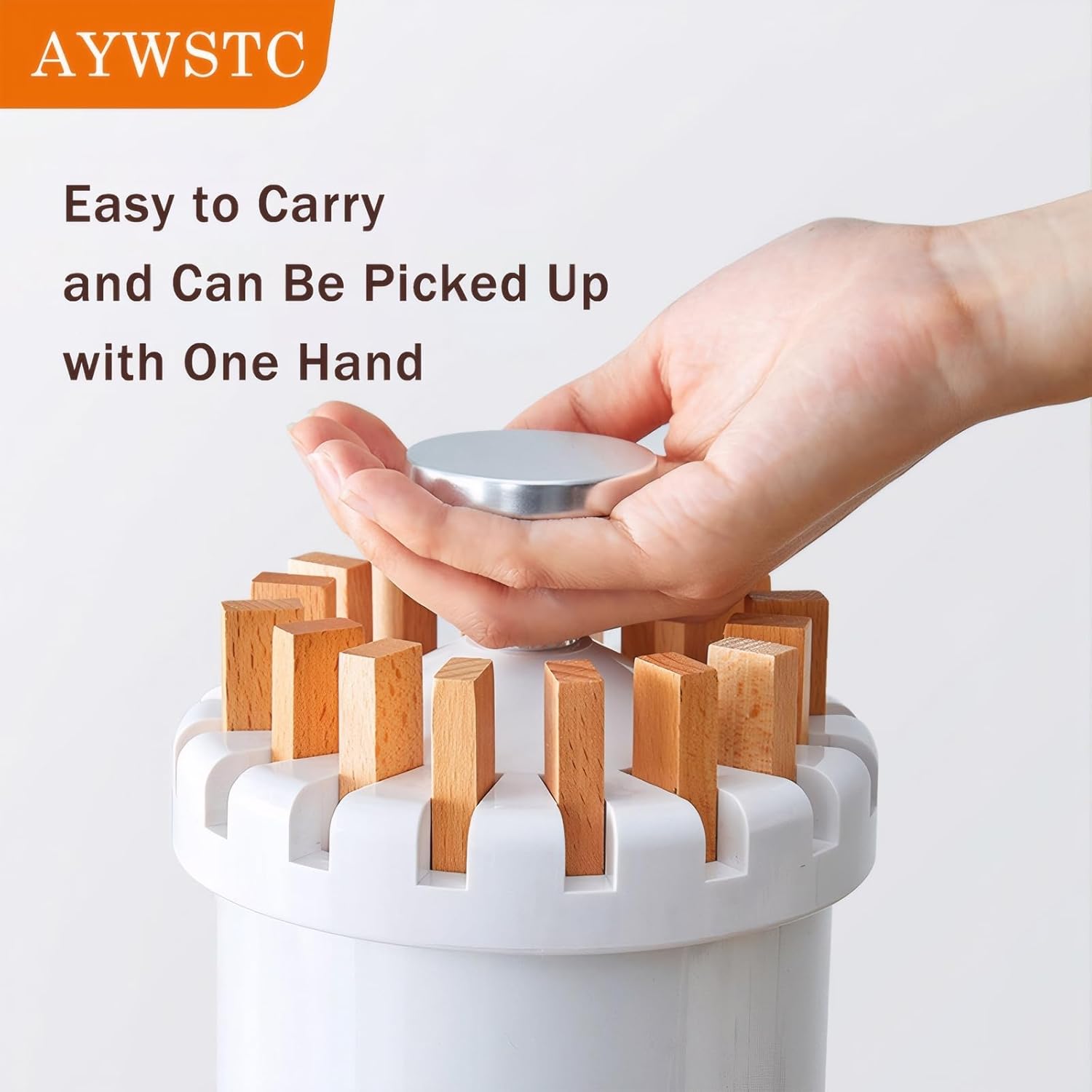 Tripod Clothes Drying Rack - Foldable Laundry Drying Rack - Household Floor Standing Clothes Drying Racks with 16 Wooden Drying arms for Balconies, Laundry, Bedrooms