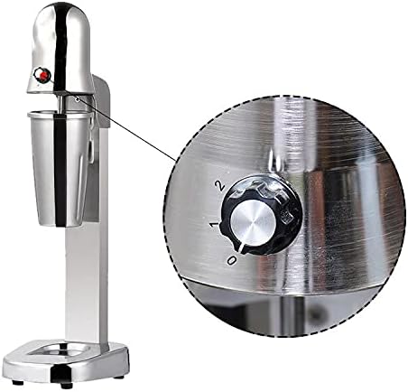 Electric Milkshake Maker, Drink Mixer Stainless Steel Smoothie Blender, 2 Adjustable Speed