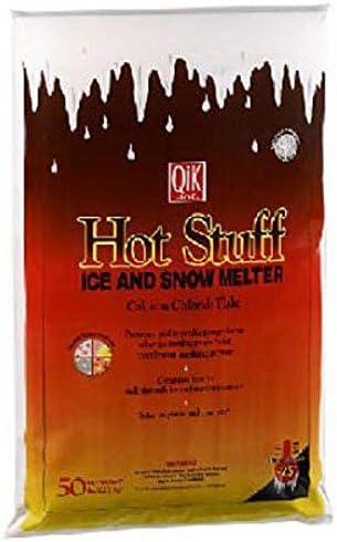 Milazzo Industries 01050 Qik Joe Hot Stuff Ice and Snow Melter Flakes, 50-Pound