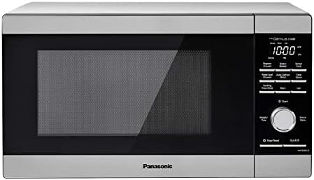 Panasonic Microwave Oven, 1.3 cu. ft. 1100W Countertop Microwave with Genius Sensor Cooking and Auto Defrost - NN-SD67LS (Stainless Steel)
