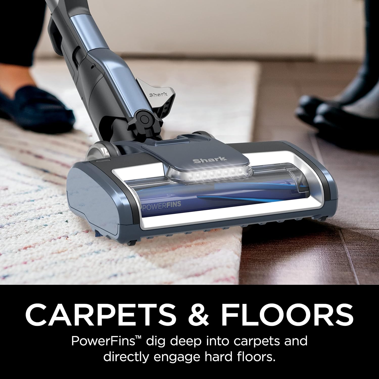 Shark HZ600C Ultralight Pet Pro Corded Stick Vacuum with PowerFins & Self-Cleaning Brushroll, Perfect for Pets, Converts to Hand Vacuum, Pet Power Brush, Crevice & Upholstery Tools, (Canadian Version)