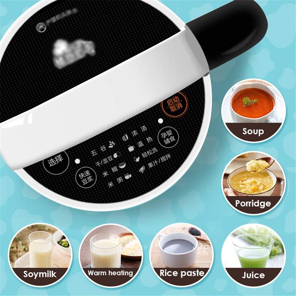 Fully Automatic Soymilk Maker Household Food Blender Mixer Rice Paste Baby Food Machine