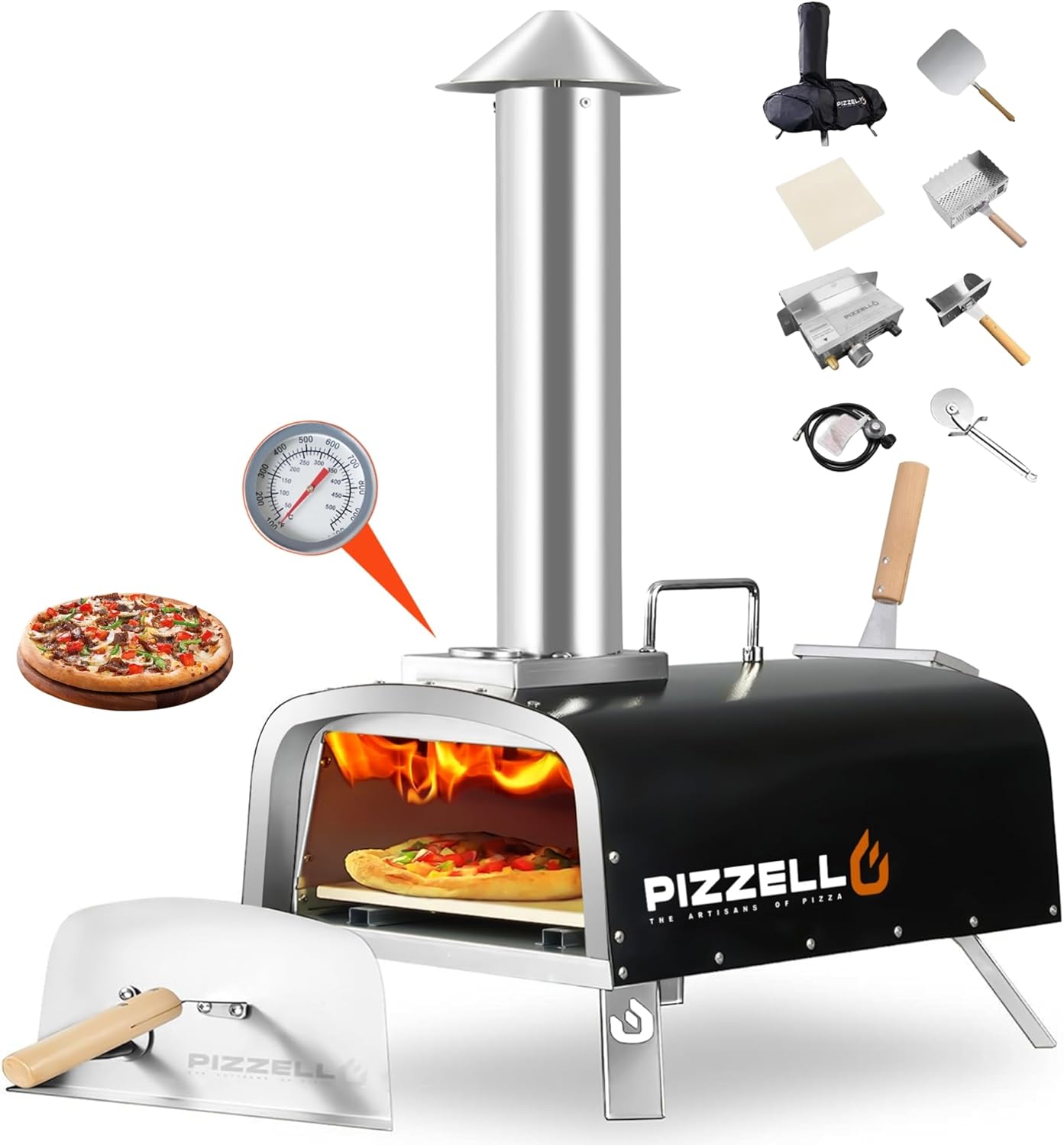Pizzello Propane Pizza Oven Outdoor 12