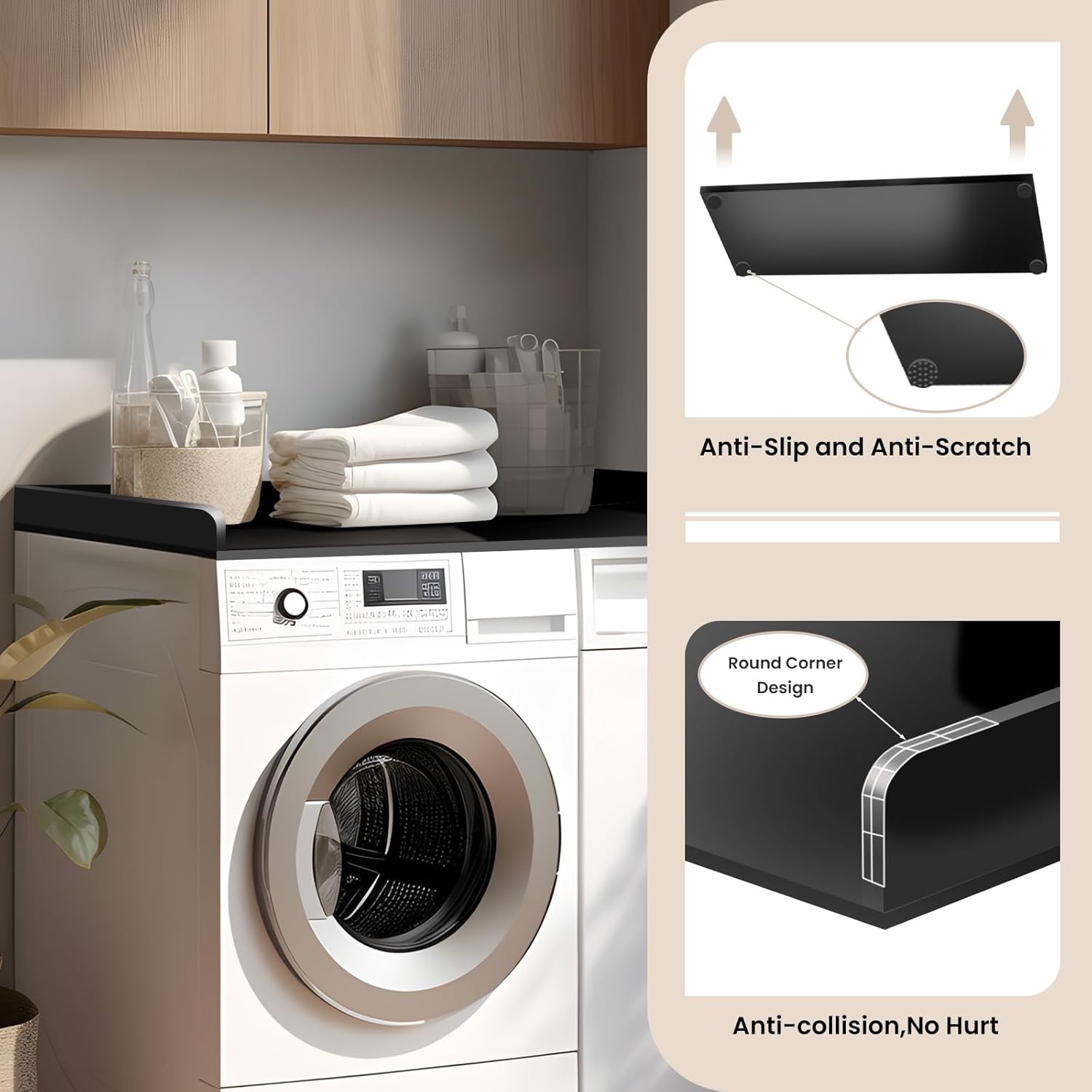 Washer Dryer Countertop,Laundry Countertop,27.5