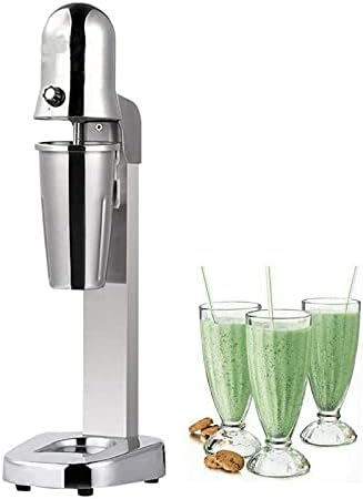 Electric Milkshake Maker, Drink Mixer Stainless Steel Smoothie Blender, 2 Adjustable Speed