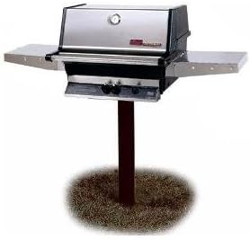 Modern Home Products MPP Aluminum In-Ground Post for MHP Grills- Grill Accessory