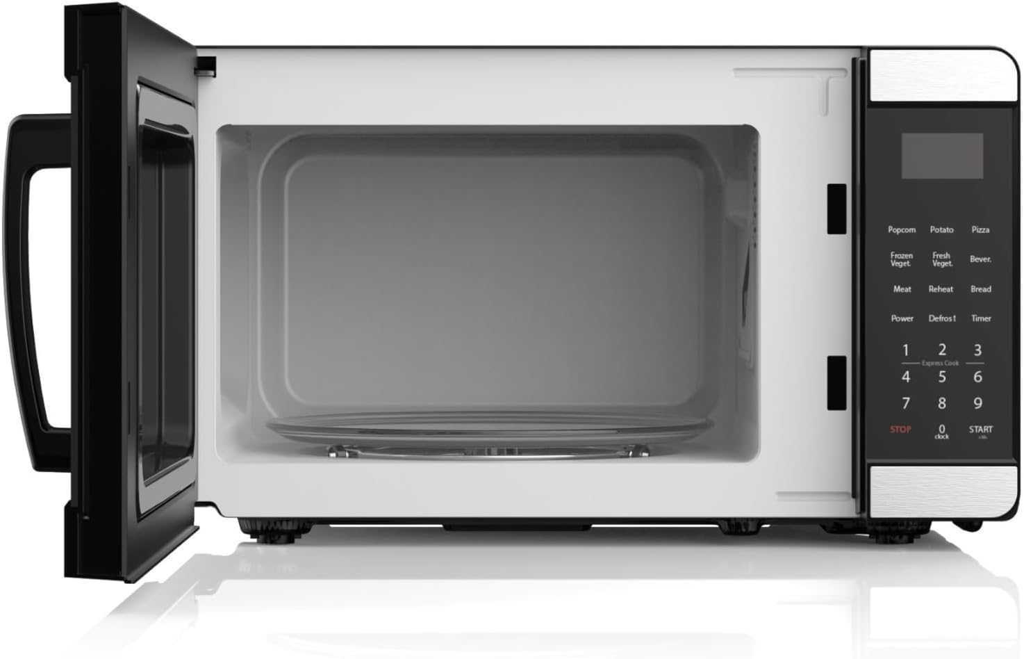 FRIGIDAIRE EMW727 0.7 Cubic Foot Microwave, Stainless Steel