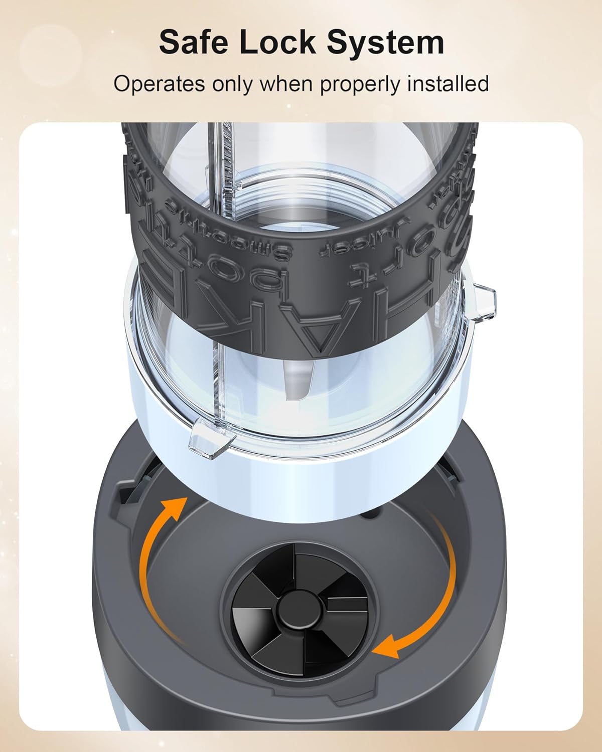 Smoothie Blender, 650W Personal Blenders for Shakes and Smoothies with Grinder Cup & 2 BPA-Free Portable Cups (20oz+14oz), Portable Blender for Juices, Smoothies Maker for Kitchen, Blue