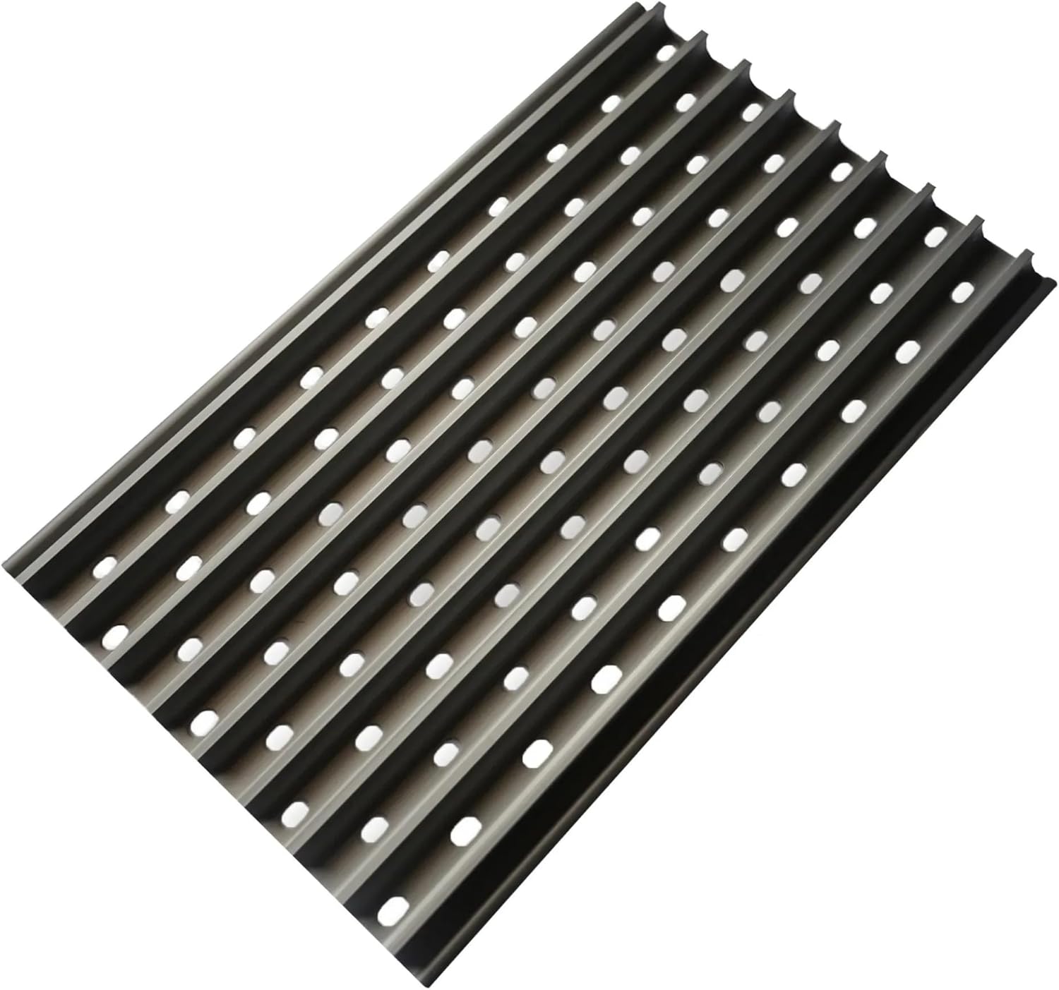 GrillGrate Flavor Zone | Universal Grill Accessory for Gas Grills, Pellet Grills, or Charcoal Grills | Hard Anodized Aluminum | 15 for Any Grill