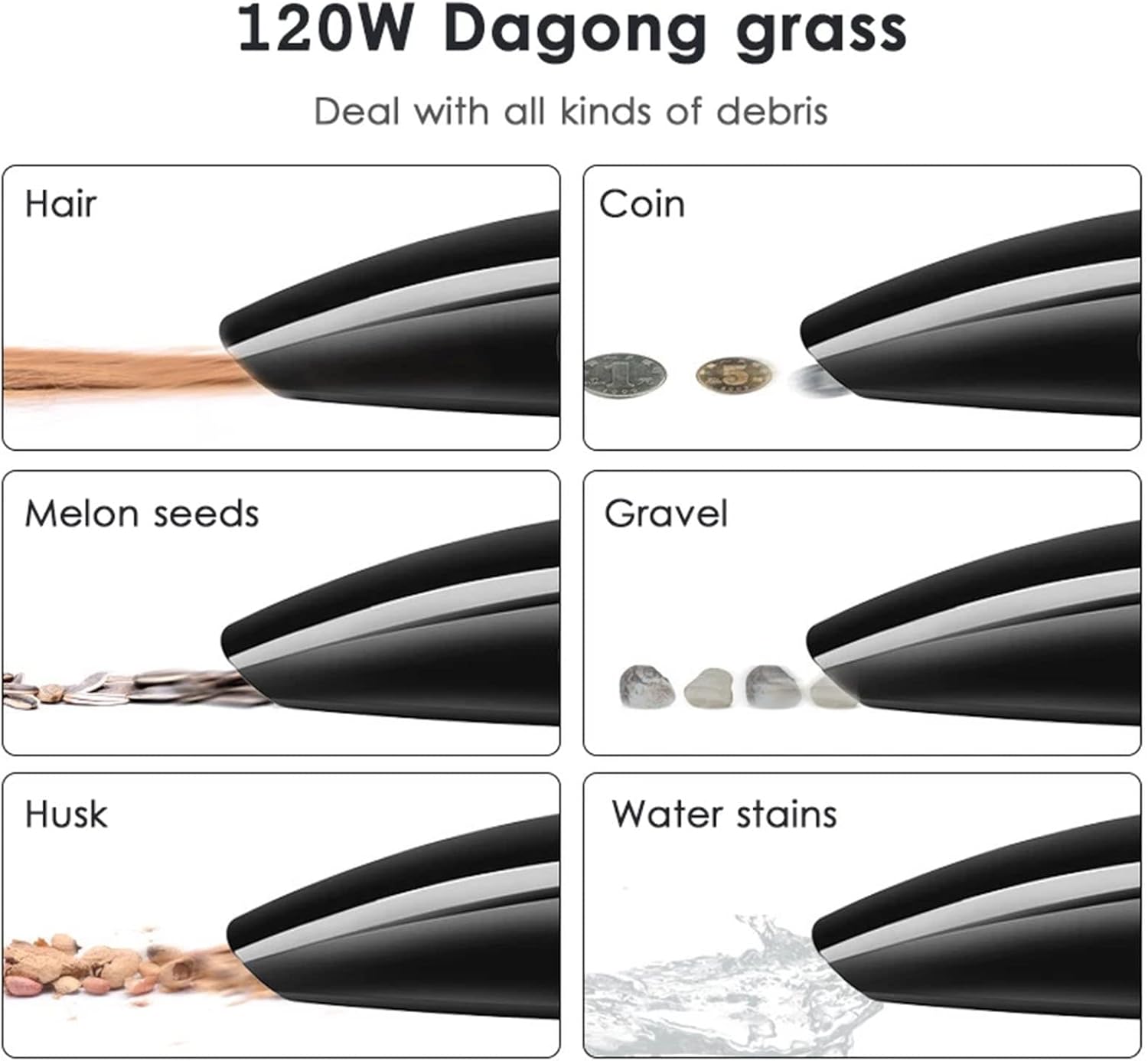 Portable Handheld Vacuum Cordless Car Vacuum Cleaner 120W 5000Pa Suction Handheld with Light Weight for Use of Home, Car & Office,Pink