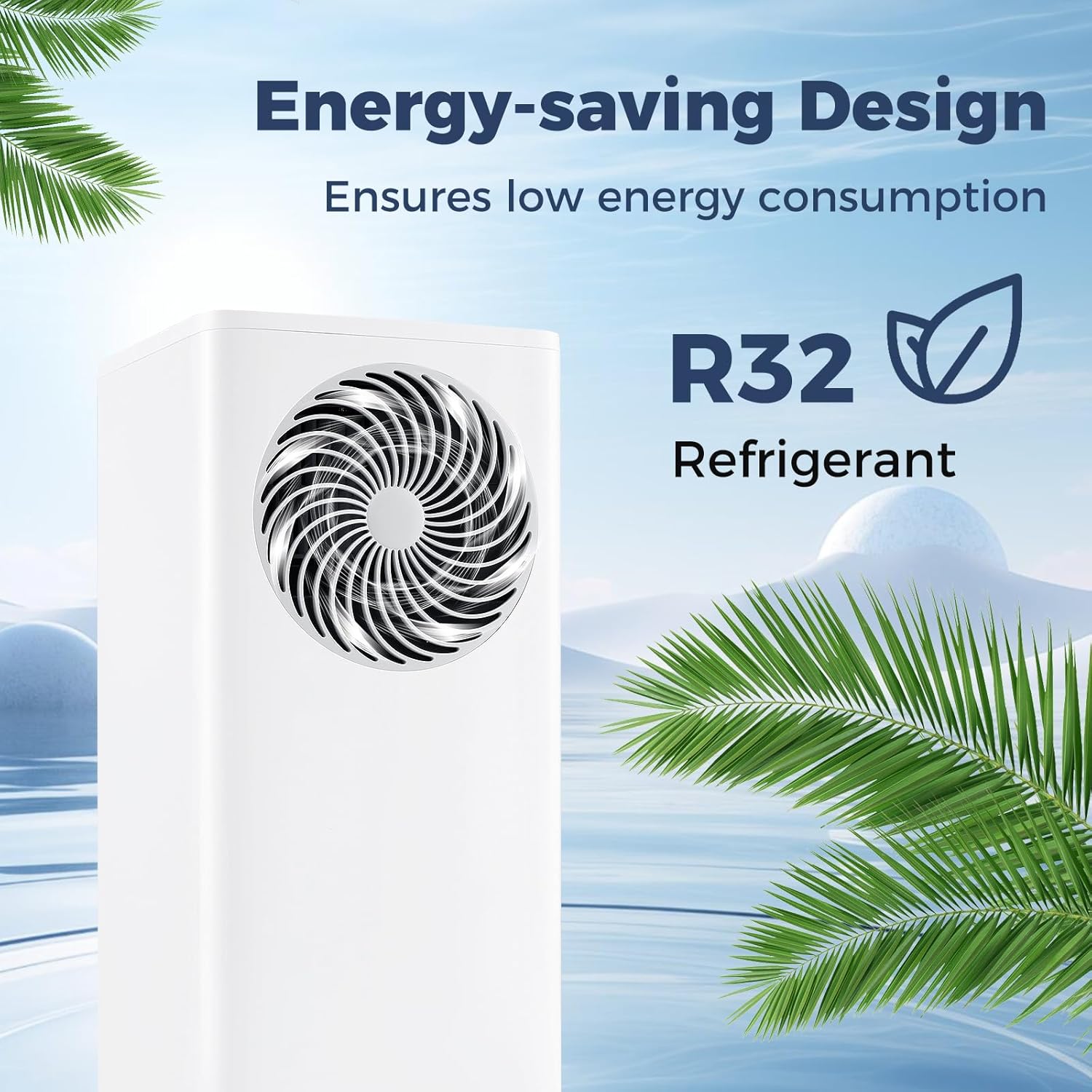 GOFLAME 8200 BTU Portable Air Conditioner, 3-in-1 Floor AC Unit with Fan & Dehumidifier, 24H Timer, Sleep Mode, Remote Control, Drain Hose & Window Installation Kit, Cools up to 350 Sq. Ft