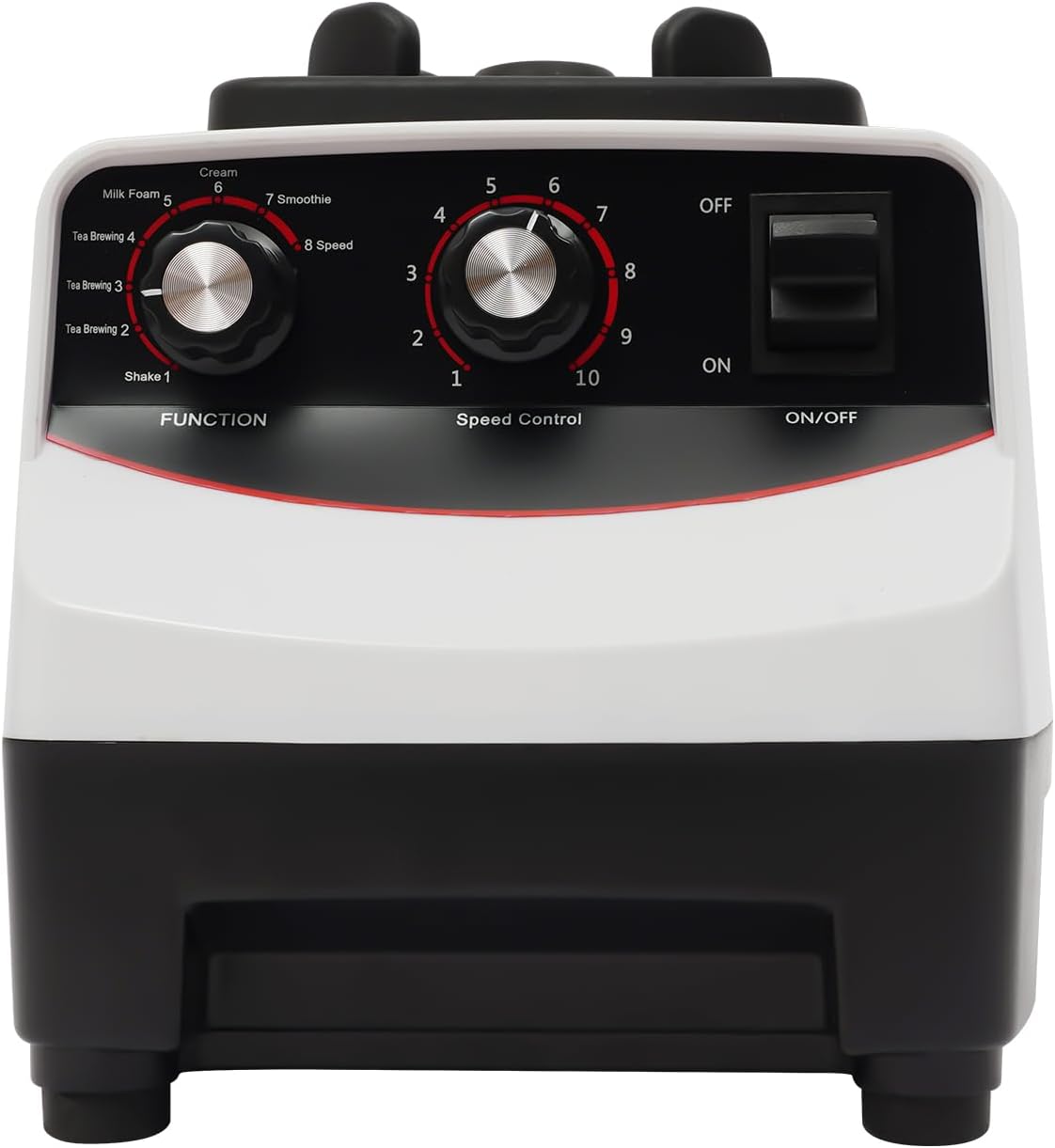 Blender for Smoothies, 1.2L/50.72oz Countertop Tea Brewing Machine Juice Shakes Mixer Multi-Functional Professional Smoothie Maker w/4 Cups, 1800W Copper Motor, 10 Speeds for Home Cafe Shop