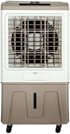 Personal Swamp Cooler, Evaporative Air Cooler with Water Tank, 3 Speed Portable Air Conditioner Fan for Garage, Yard, Room, Factory(65.5 * 44.5 * 114.5cm)
