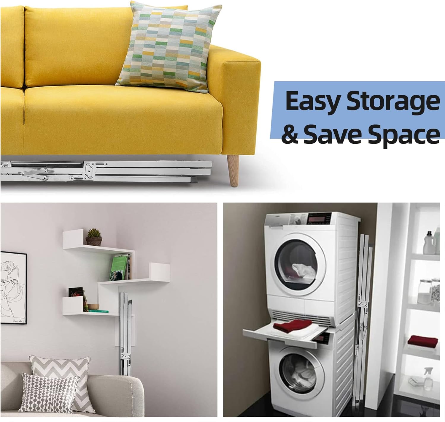 2026 Premium Stainless Steel Clothes Drying Racks, Foldable and Adjustable Laundry Drying Rack Clothing for Indoor Outdoor （79